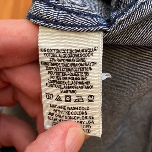 Free People Zip Front Denim Mini Skirt - Picture 7 of 7